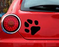 Pfote Hunde Katzen Aufkleber