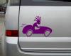 Kokopelli Racing Aufkleber Aufkleber