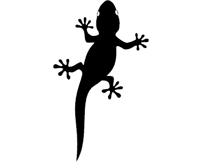 Gecko Aufkleber