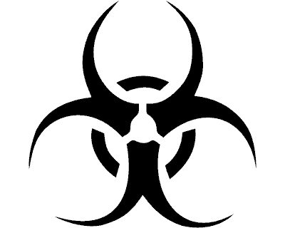Biohazard Aufkleber Aufkleber