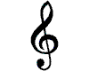 Violinschl�ssel Aufkleber Aufkleber