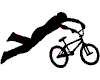 BMX Wandtattoo Superman Wandtattoo