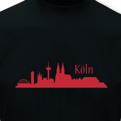 T-Shirt K�ln Skyline T-Shirt