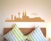 Wandtattoo K�ln Skyline Wandtattoo