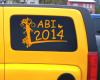 Abiaufkleber Rosenbl�te Aufkleber