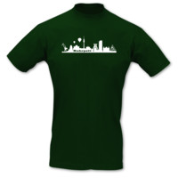 T-Shirt Ruhrpott Skyline T-Shirt Modellnummer 000582-902-401  gr�n/wei�