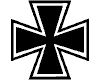 Aufkleber Eisernes Kreuz Motiv 1 Aufkleber