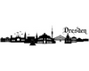 Wandtattoo Dresden Skyline Wandtattoo