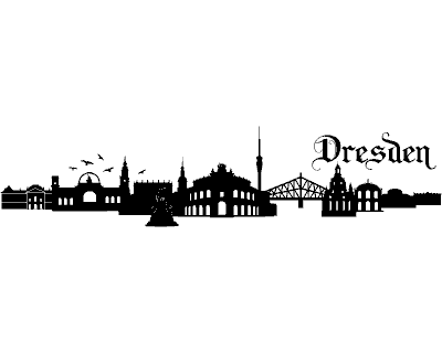 Wandtattoo Dresden Skyline Wandtattoo