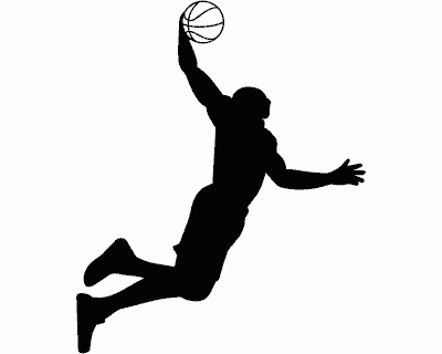 Wandtattoo Basketball Slam Dunk Wandtattoo