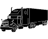 Wandtattoo amerikanischer Truck Wandtattoo