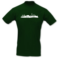 T-Shirt Bottrop Skyline T-Shirt Modellnummer 000834-902-401  gr�n/wei�