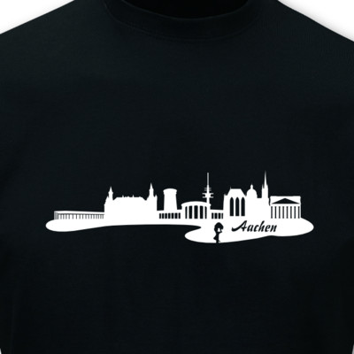 T-Shirt Aachen Skyline T-Shirt