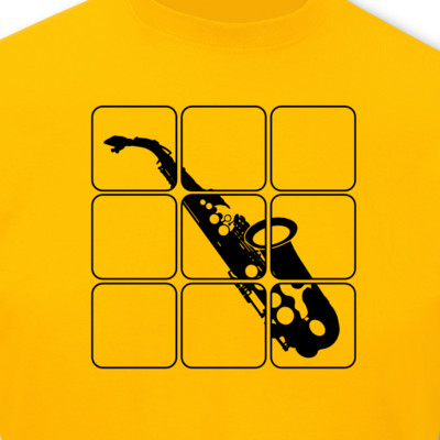 T-Shirt Saxophon T-Shirt