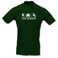 T-Shirt Eishockey T-Shirt Modellnummer 000915-902-401  gr�n/wei�