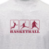T-Shirt Basketballspieler T-Shirt