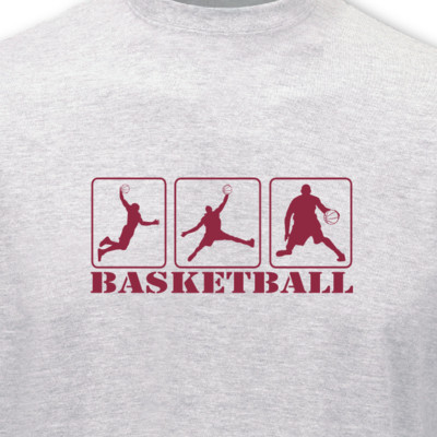 T-Shirt Basketballspieler T-Shirt