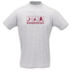 T-Shirt Basketballspieler T-Shirt