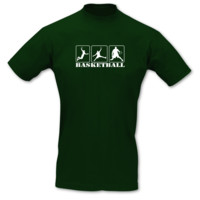 T-Shirt Basketballspieler T-Shirt Modellnummer 000917-902-401  gr�n/wei�