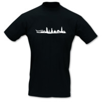 T-Shirt Kiel Skyline T-Shirt Modellnummer 000929-070-401  schwarz/wei�