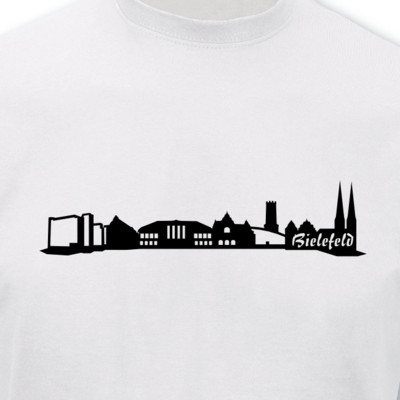 T-Shirt Bielefeld Skyline T-Shirt