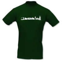 T-Shirt Bielefeld Skyline T-Shirt Modellnummer 000932-902-401  gr�n/wei�