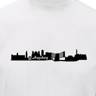 T-Shirt Augsburg Skyline T-Shirt