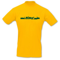 T-Shirt Augsburg Skyline T-Shirt Modellnummer 000954-020-404  goldgelb/gr�n
