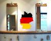 Deutschland Wandtattoo mit der Nationalflagge Wandtattoo