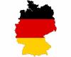 Deutschland Wandtattoo mit der Nationalflagge Wandtattoo