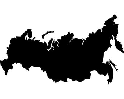 Russland Aufkleber