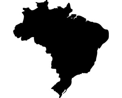 Brasilien Wandtattoo