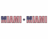 Tasse mit Miami Schriftzug Tasse