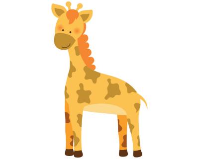 Giraffe Aufkleber