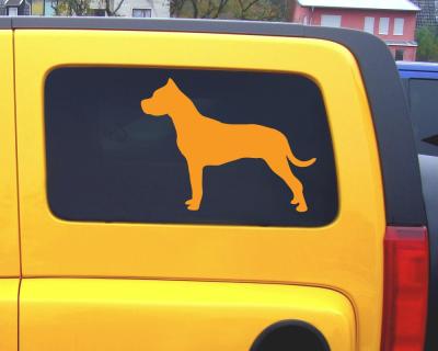 Dogo Argentino Autoaufkleber Aufkleber