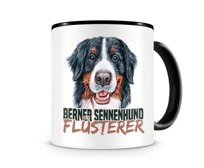 Tasse mit dem Motiv Berner Sennenhund Flsterer