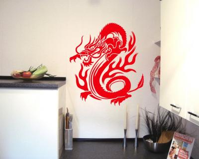Wandtattoo Drache Motiv 117 - Ansicht 3