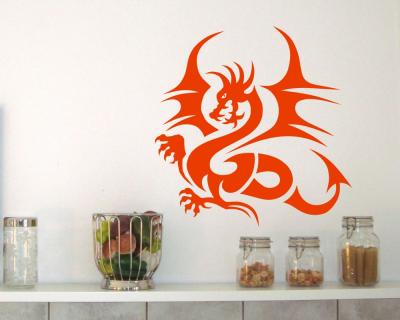 Wandtattoo Drache Motiv 118