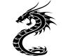 Wandtattoo Drache Motiv 134 Wandtattoo