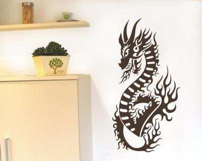 Wandtattoo Drache Motiv 150