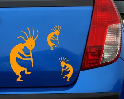 Kokopelli Aufkleber Set