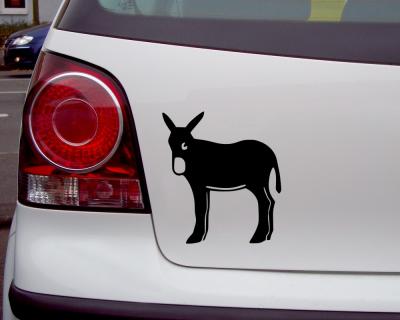 Katalanischer Esel Aufkleber
