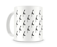 Tasse mit dem Motiv Sylt Tasse Modellnummer  wei/schwarz