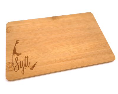 Frhstcksbrettchen mit Sylt Gravur