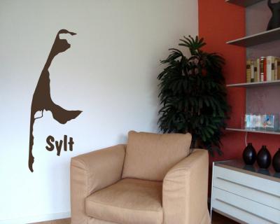 Wandtattoo Insel Sylt