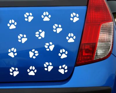 Pfoten Hunde Katzen 16er Set - Ansicht 2
