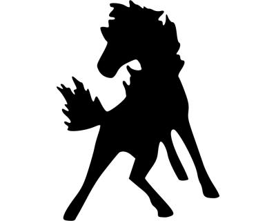 Pferd Aufkleber 'Ballaringa' - Ansicht 1