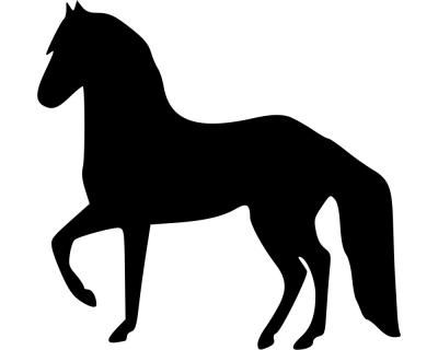 Pferd Aufkleber 'Grace' - Ansicht 1