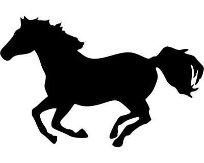 Pferd Aufkleber 'Warina' - Ansicht 1