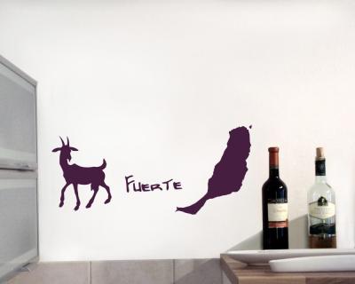 Wandtattoo Fuerteventura Aufkleberset